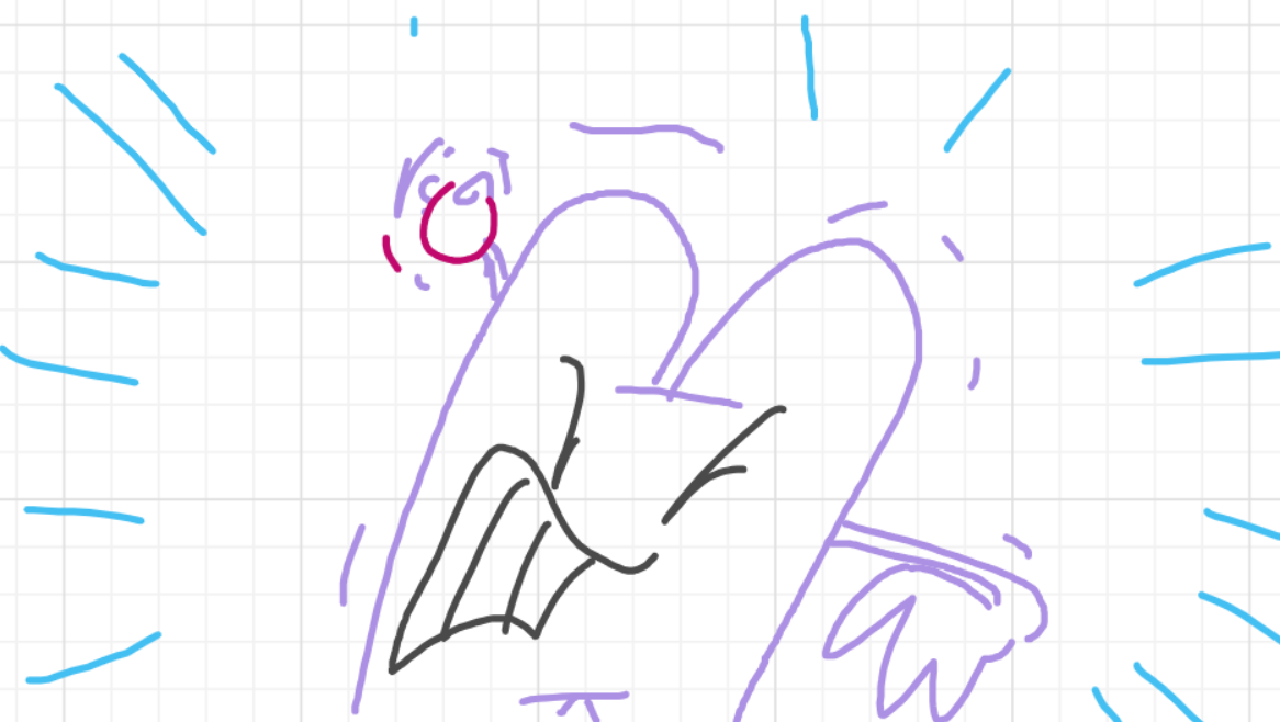 A panel from I've Been Everywhere, Man, episode nine of the Board Boards object show by Furretwalk/WalkingFurret.